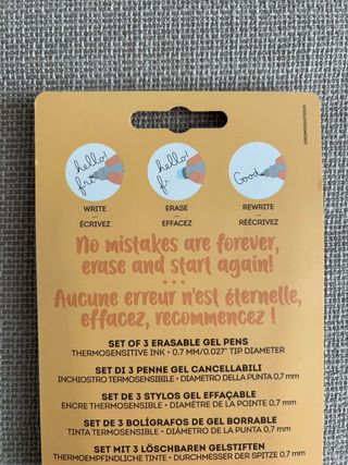 Confezione di pennarelli cancellabili Ed. Limit. Lo Schiaccianoci LEGAMI