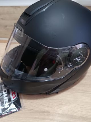 Casco modular negro