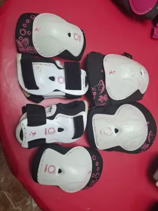 Set de protecciones patinaje infantil