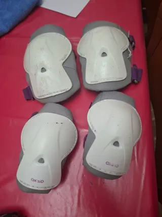 Set de protecciones patinaje infantil