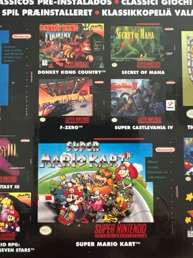 Super Nintendo Classic Mini Consola