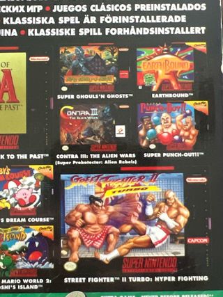 Super Nintendo Classic Mini Consola