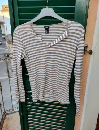 Maglietta H&M a righe - taglia XS