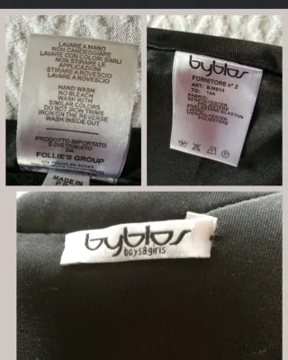 Abito Byblos ragazza con applicazioni