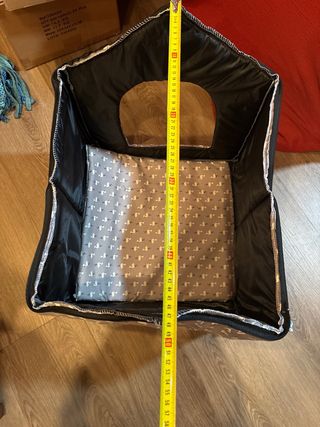 Casa para perro con estampado de flamencos