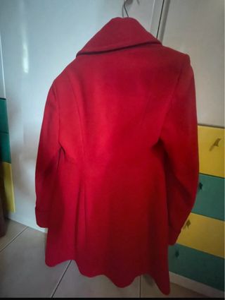 Cappotto Benetton Rosso