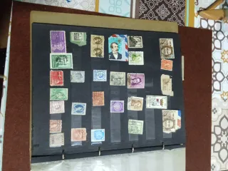 Colección de sellos   Guardada 50 años