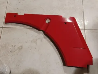 Chapa lateral derecha Vespino NL/AL/ALX Roja