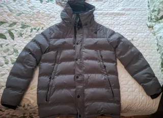 Abrigo plumífero KWD gris