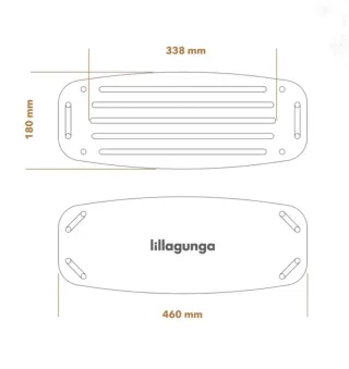 Columpio de madera +Trapecio de madera