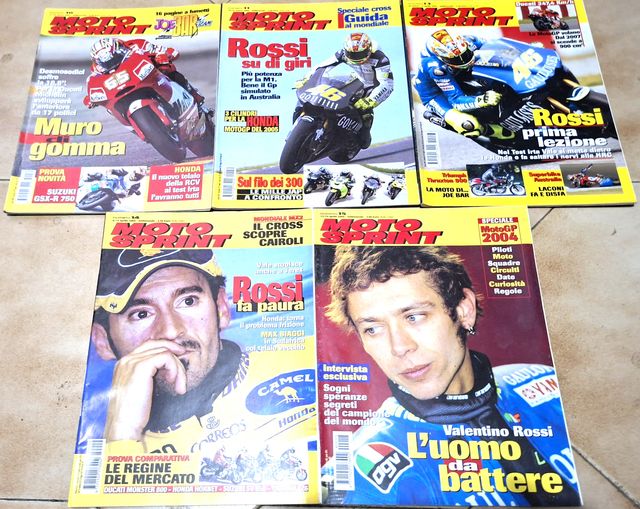Lotto di n.41 Riviste Moto Sprint