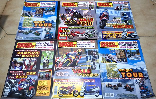 Lotto di n.41 Riviste Moto Sprint
