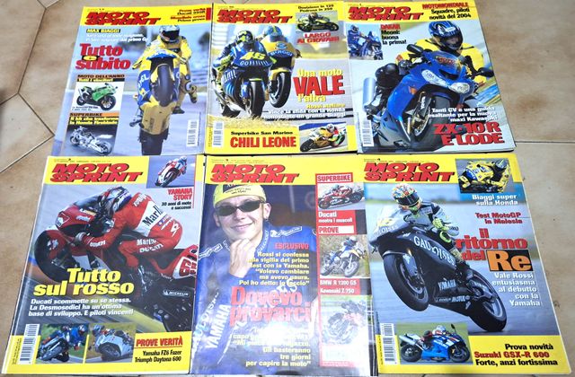 Lotto di n.41 Riviste Moto Sprint