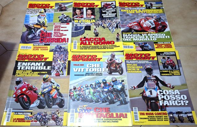 Lotto di n.41 Riviste Moto Sprint