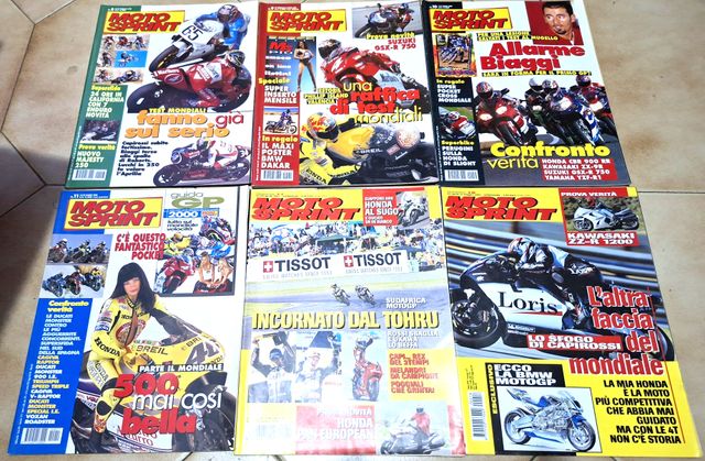 Lotto di n.41 Riviste Moto Sprint