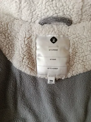 Cappottino Montgomery bimbo grigio