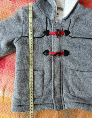 Cappottino Montgomery bimbo grigio