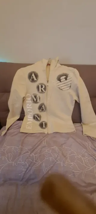 Tuta Emporio Armani Beige e Nera