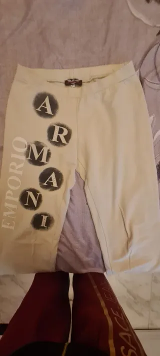 Tuta Emporio Armani Beige e Nera