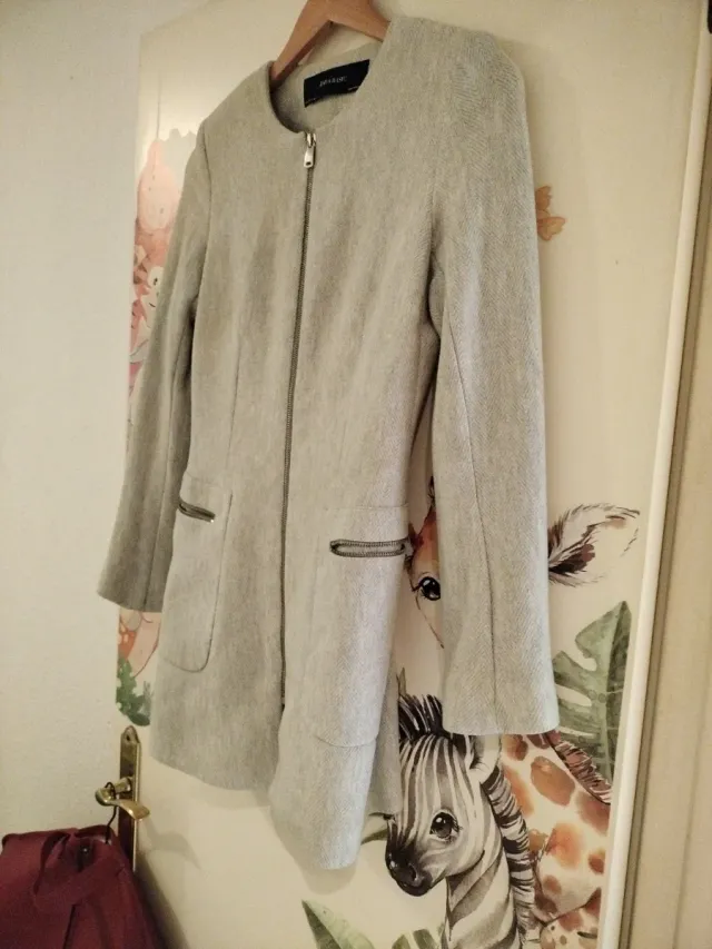 Chaqueta Zara Gris Talla S