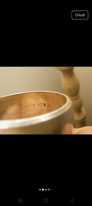 Anello Argento 800 Vintage