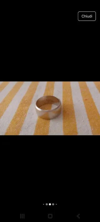 Anello Argento 800 Vintage