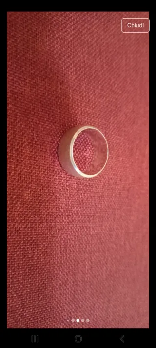 Anello Argento 800 Vintage