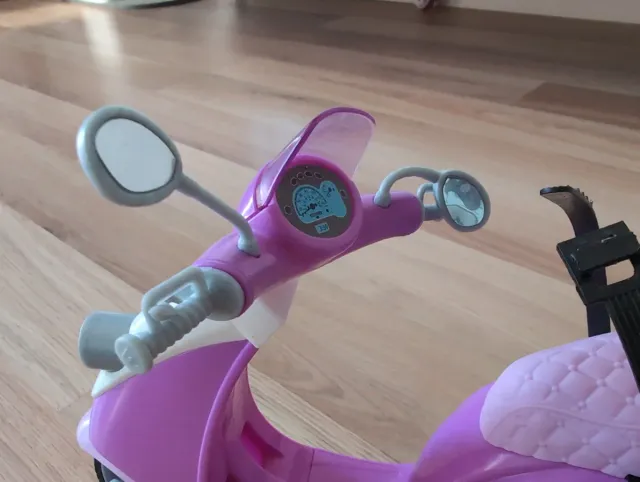 Moto Barbie Rosa Original