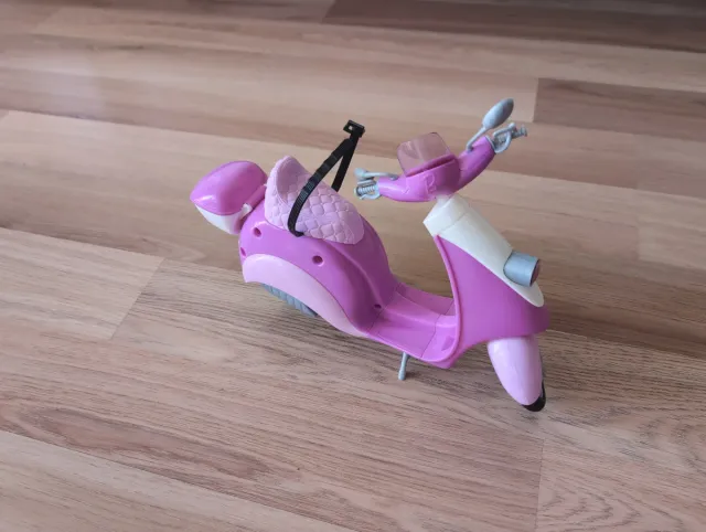 Moto Barbie Rosa Original
