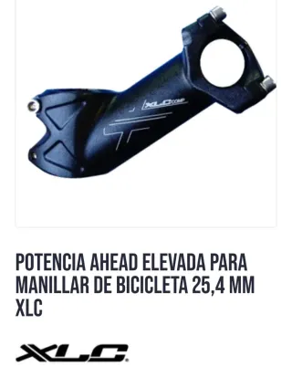 Potencia XLC 35° 90mm para manillar 25,4 mm