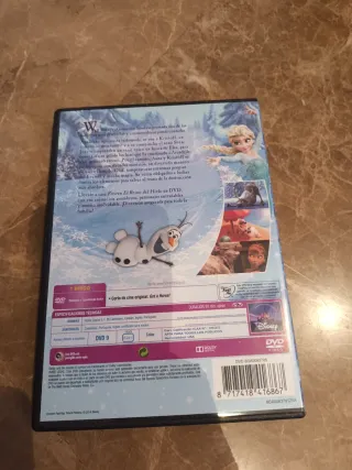 DVD Frozen El Reino del Hielo Disney Español
