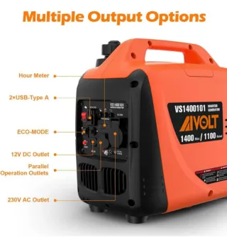 Generador Eléctrico Inverter de 1400w