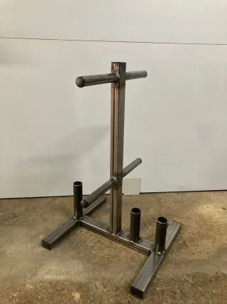 Soporte Discos de Pesas y Barras 28 mm Decathlon