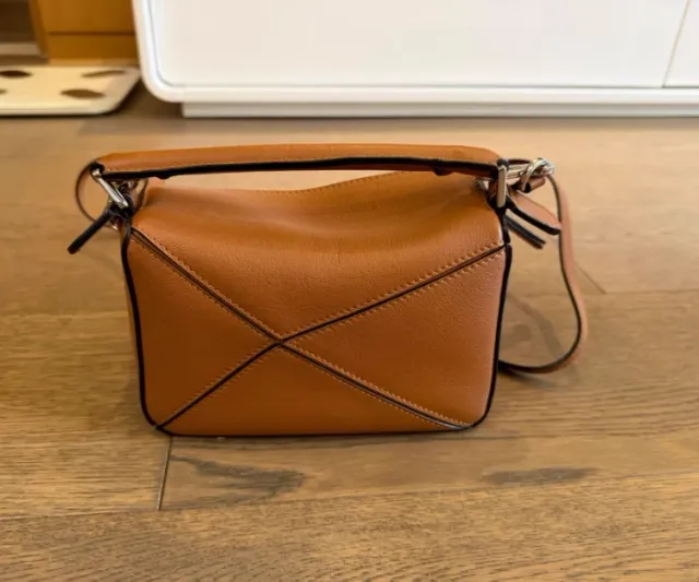 Borsa Loewe Marrone in Pelle