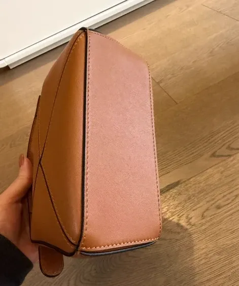 Borsa Loewe Marrone in Pelle