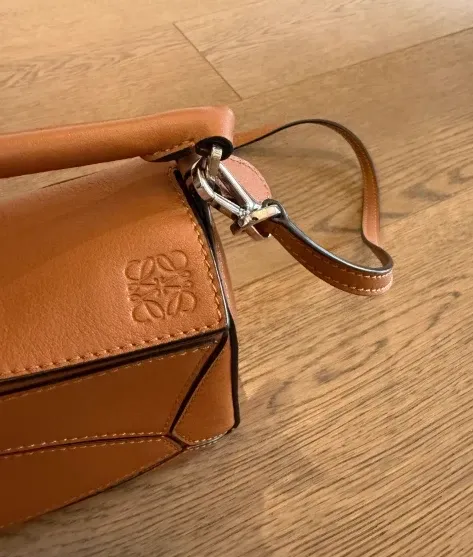 Borsa Loewe Marrone in Pelle