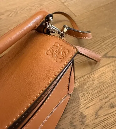 Borsa Loewe Marrone in Pelle