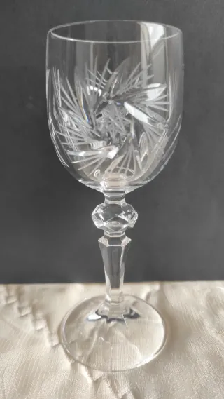 Juego Decantador y Vasos Samobor Yugoslavia