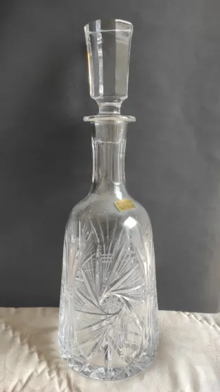 Juego Decantador y Vasos Samobor Yugoslavia