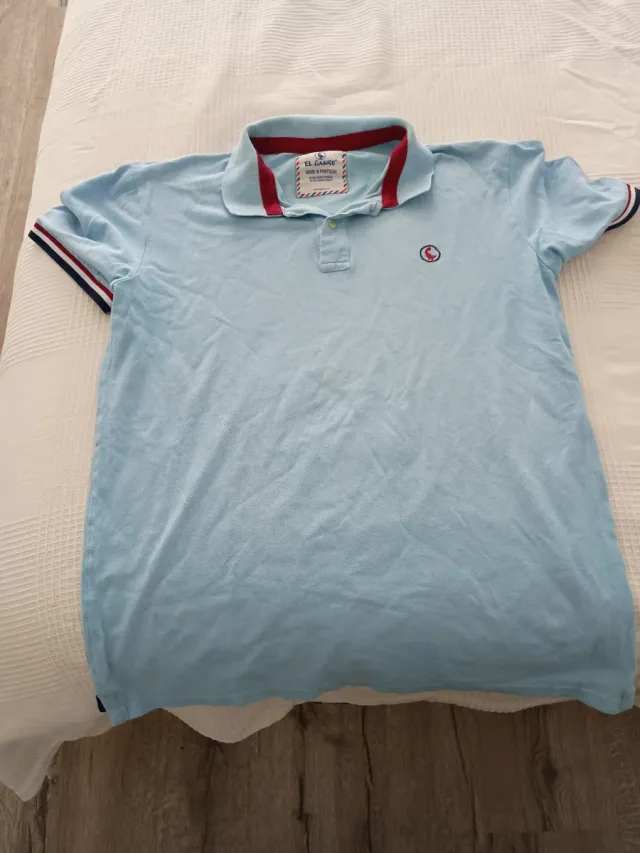 Polo El Ganso Azul Talla L