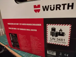 Caja herramientas Wurth completa 75piezas