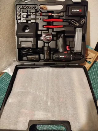 Caja herramientas Wurth completa 75piezas