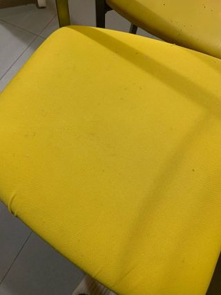 Juego 4 Sillas Cocina Metal