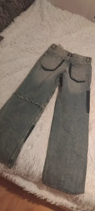 Pantalón recto vaquero