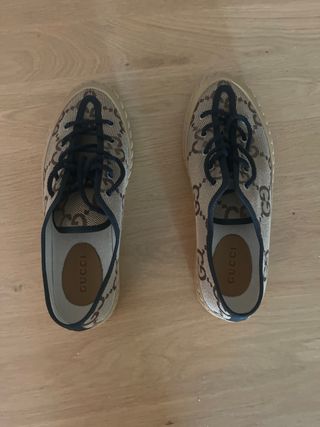 Zapatillas Gucci Originales Beige/Marrón