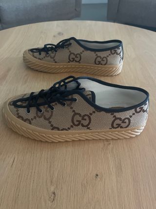 Zapatillas Gucci Originales Beige/Marrón