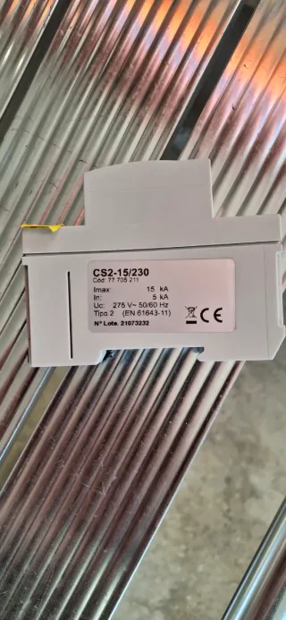Joc d'interruptors Magnetotérmic Hager CDA 225M