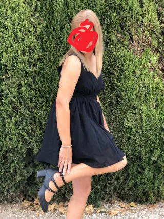 Vestido negro ASOS
