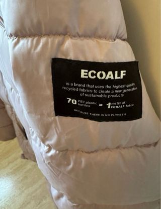 Plumas Ecoalf Rosa Talla 14