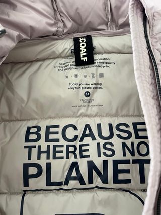 Plumas Ecoalf Rosa Talla 14